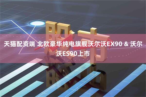 天猫配资端 北欧豪华纯电旗舰沃尔沃EX90 & 沃尔沃ES90上市